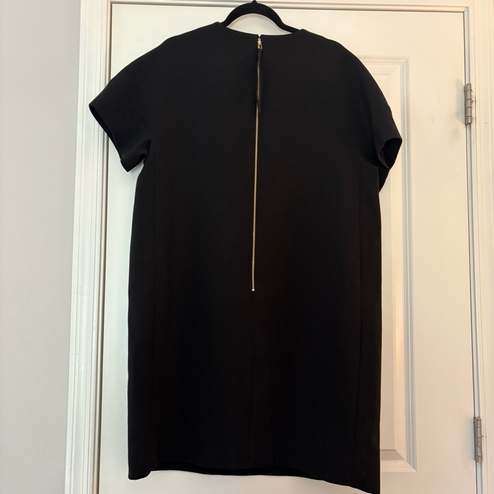 Kate Spade Women’s Black Embellished Short Sleeve Shift Dress - Picture 9 of 12